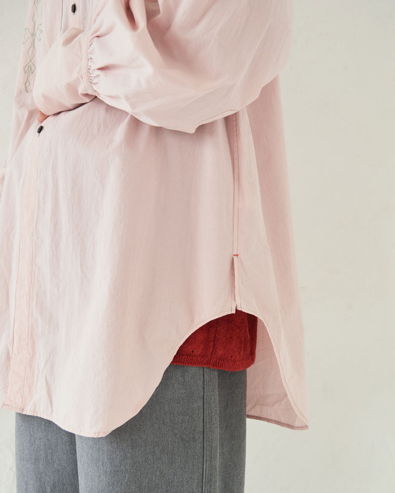 (sold)Geometric EMbroided shirts/ JöICEADDED /J253SH02(サイズ2)