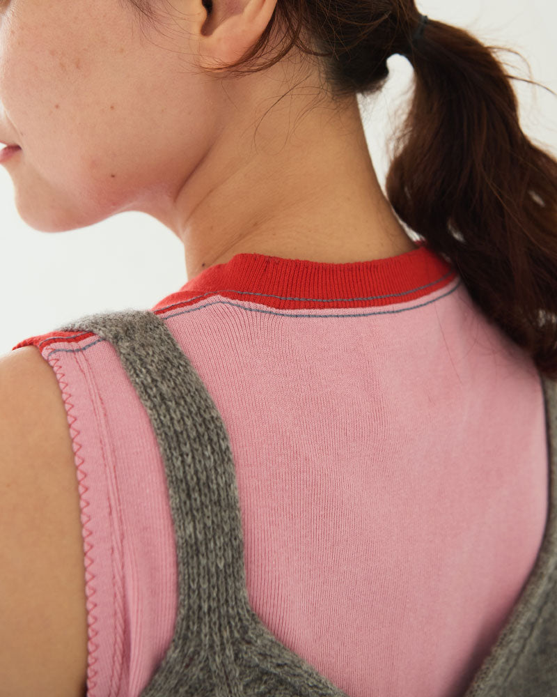 【予約】Knitted cemisole Top/ JöICEADDED /J 253KN02