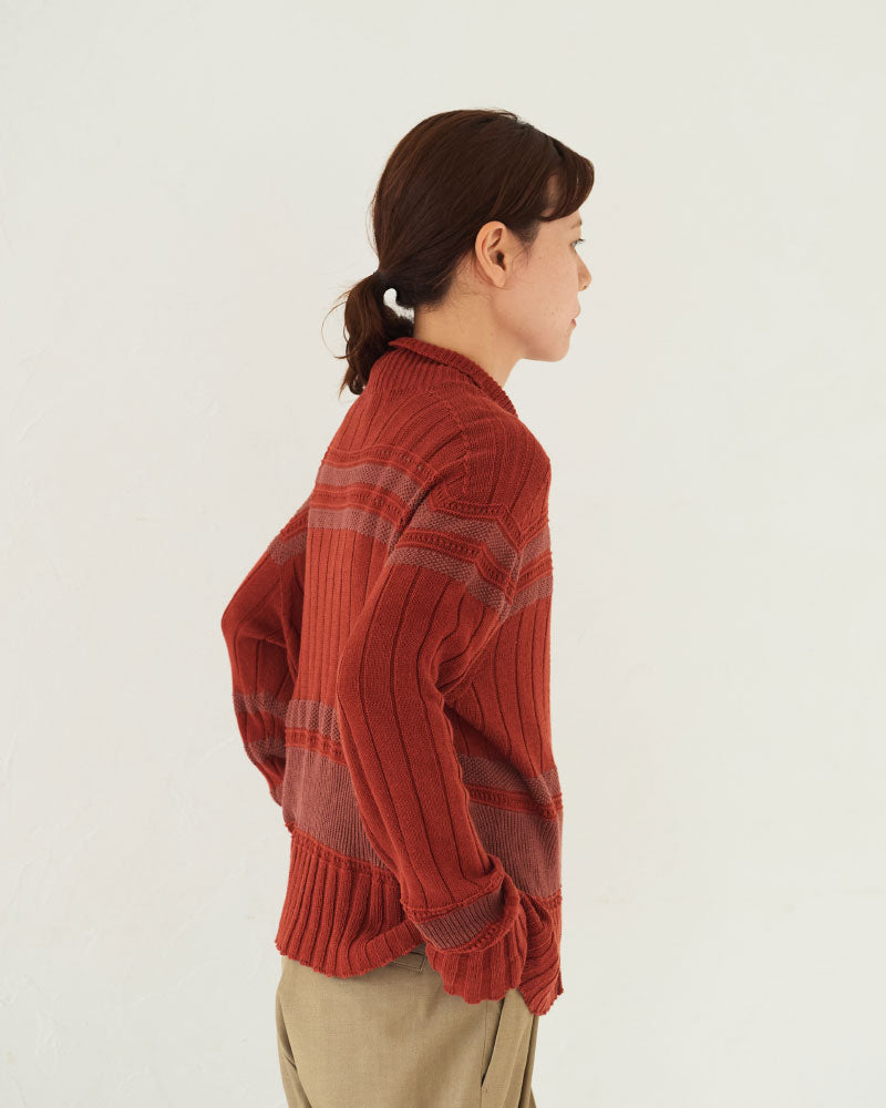 【予約】Cotton Knit Sweater/ JöICEADDED /J253KN01