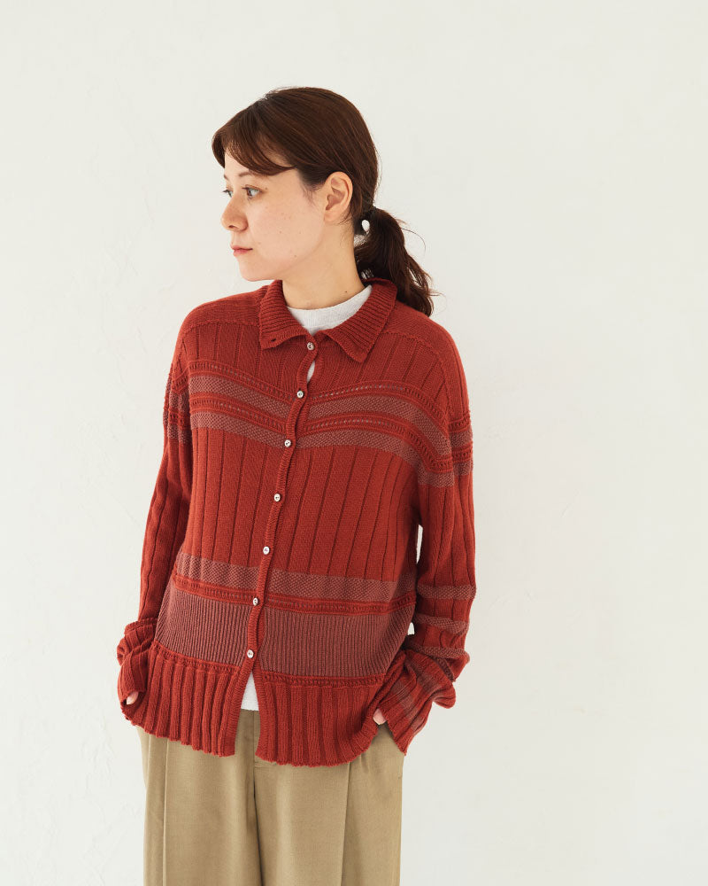 【予約】Cotton Knit Sweater/ JöICEADDED /J253KN01