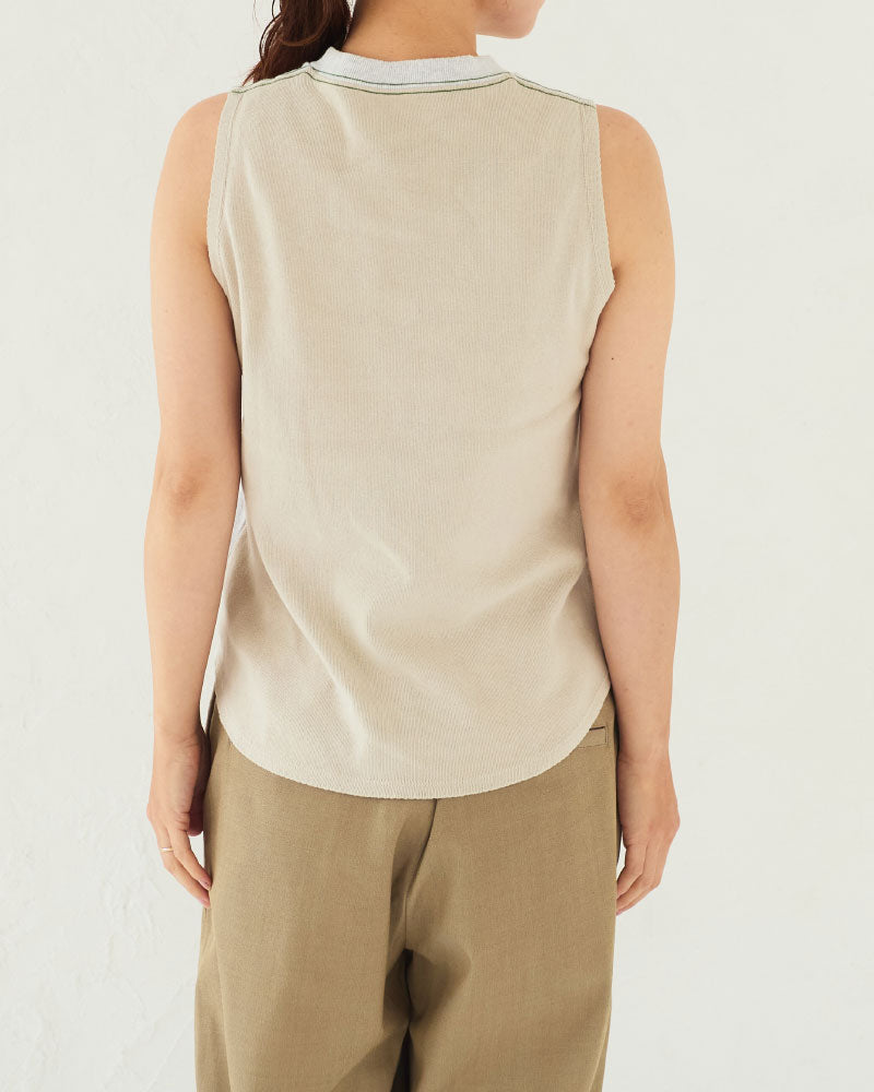 【予約】Picot Hem Tank Top/ JöICEADDED /J253CS02