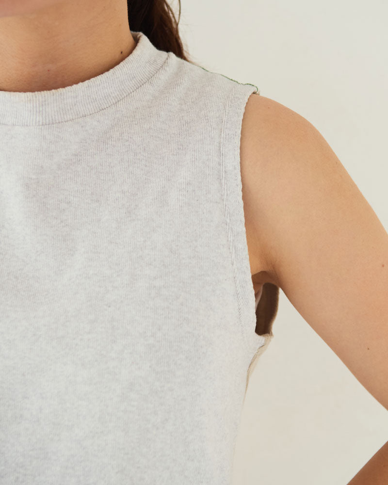 Picot Hem Tank Top/ JöICEADDED /J253CS02