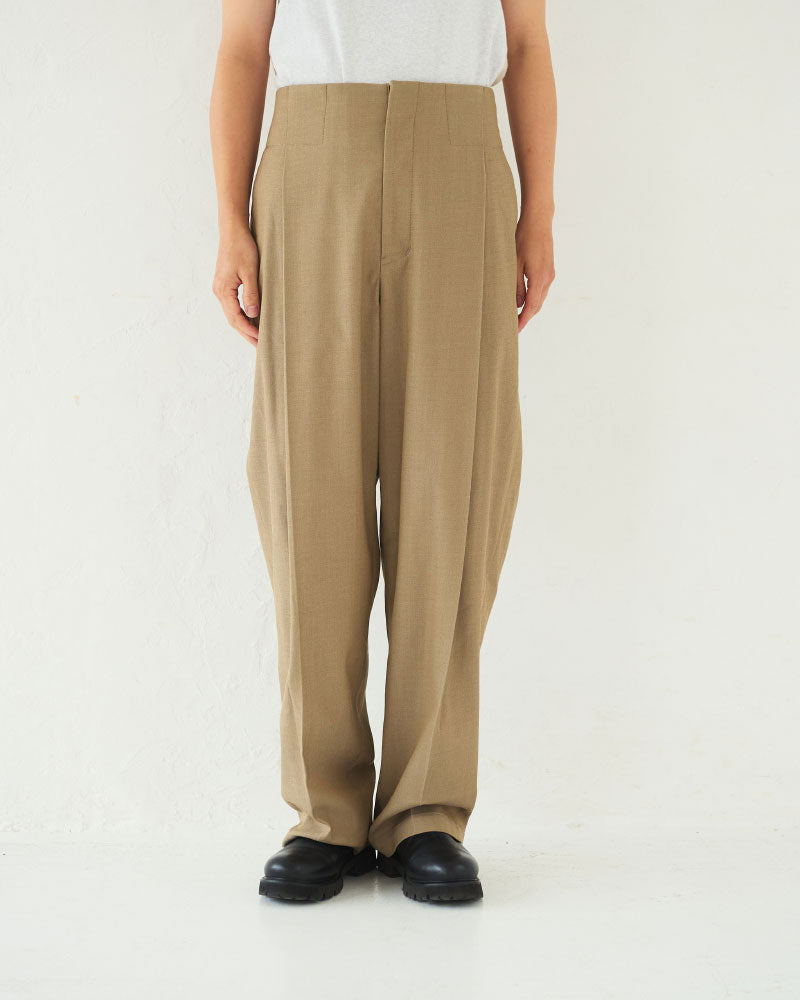 Deep Tuck Trousers/ JöICEADDED /J253PT02サイズ1