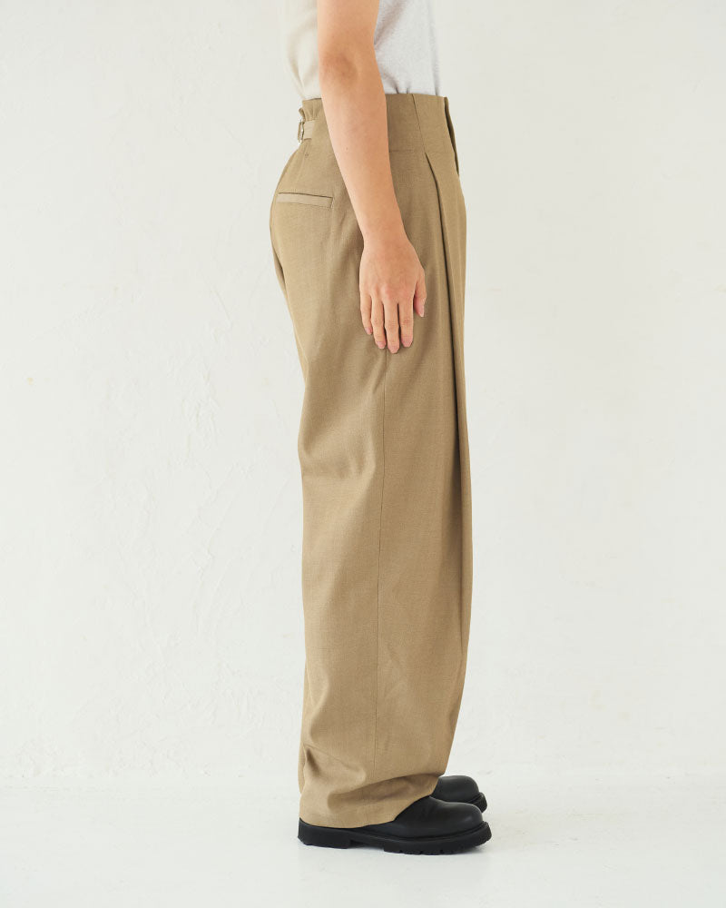 【予約】Deep Tuck Trousers/ JöICEADDED /J253PT02サイズ1