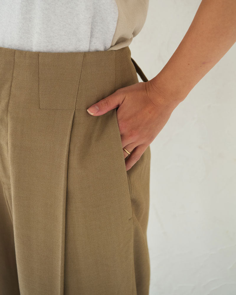 Deep Tuck Trousers/ JöICEADDED /J253PT02サイズ1