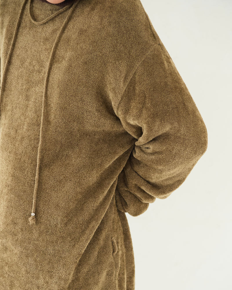 【予約】Velour LS Knit sweater/ JöICEADDED /J253KN04