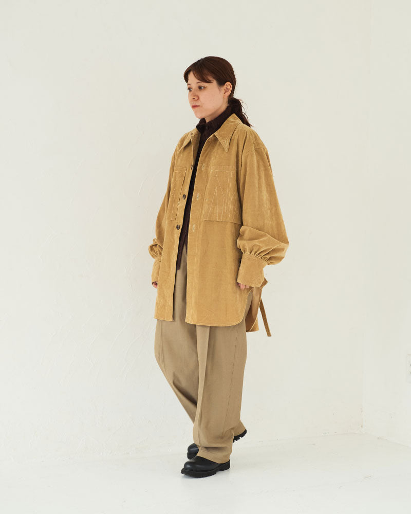 Deep Tuck Trousers/ JöICEADDED /J253PT02サイズ1