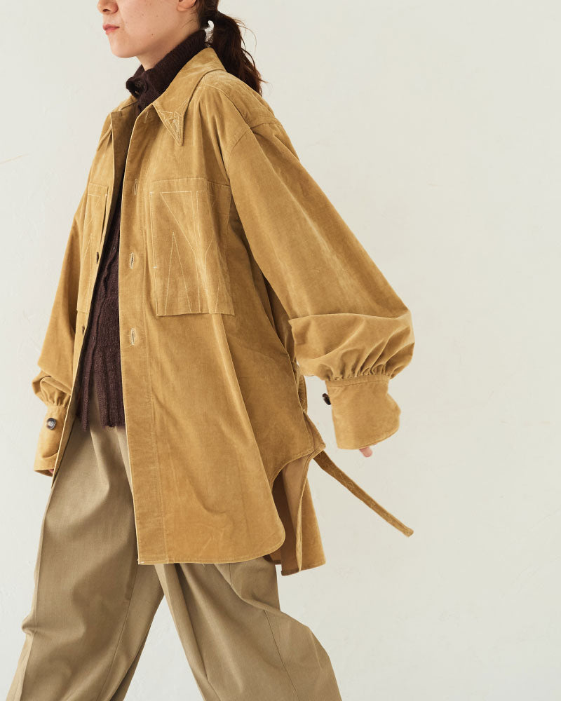 Geometric　ST overshirts JöICEADDED /J253SH01サイズ2