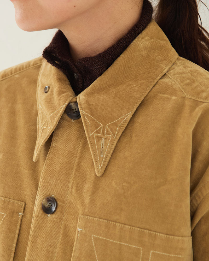 Geometric　ST overshirts JöICEADDED /J253SH01サイズ2