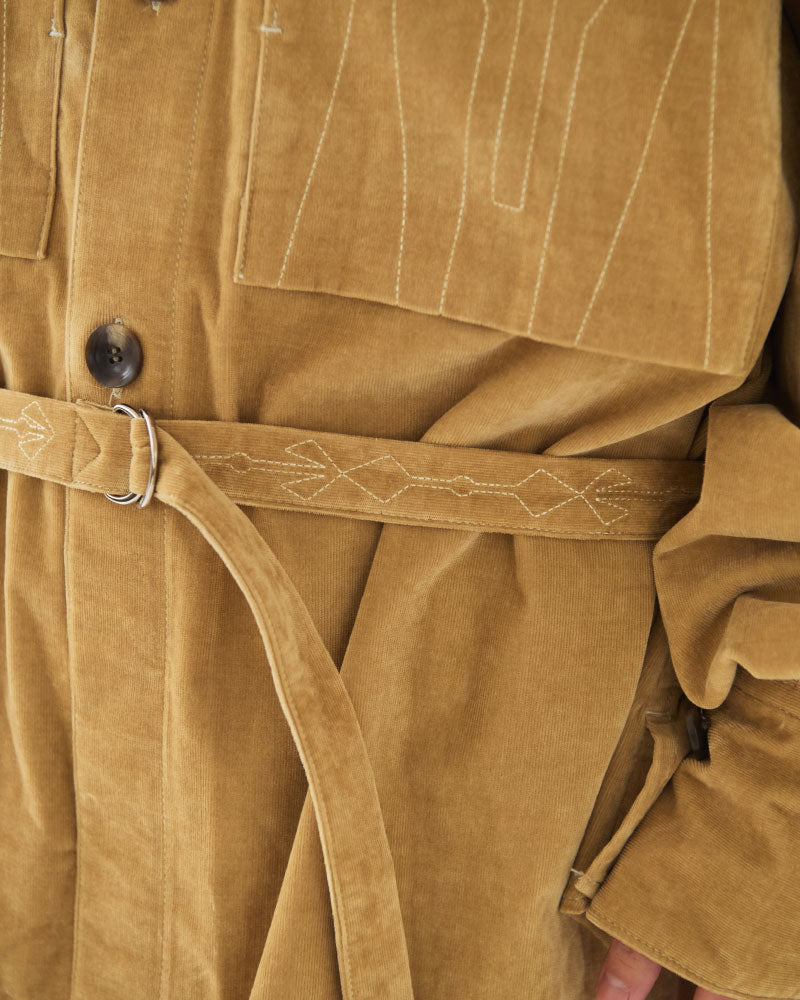 Geometric　ST overshirts JöICEADDED /J253SH01サイズ2