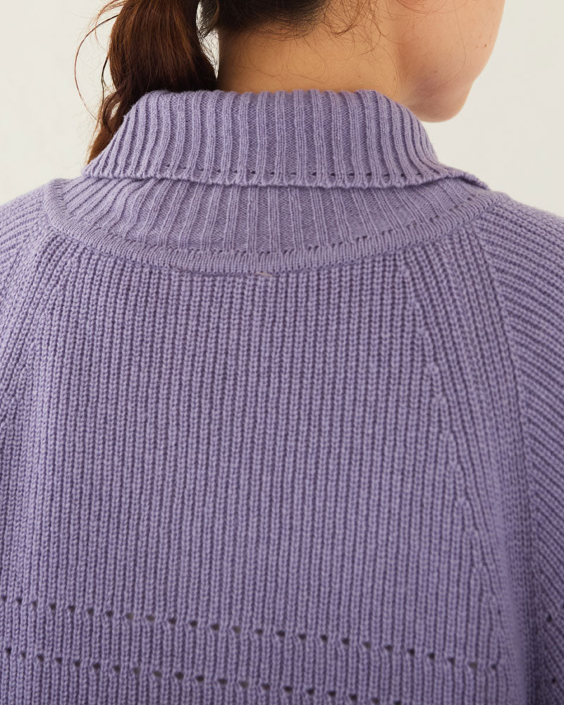 【予約】（sold)Harf-Zip Knit Sweater/ JöICEADDED /J253KN05