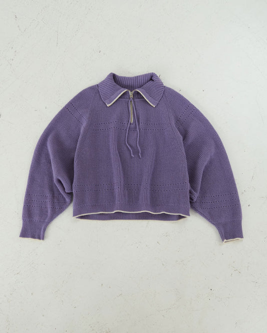 （sold)Harf-Zip Knit Sweater/ JöICEADDED /J253KN05