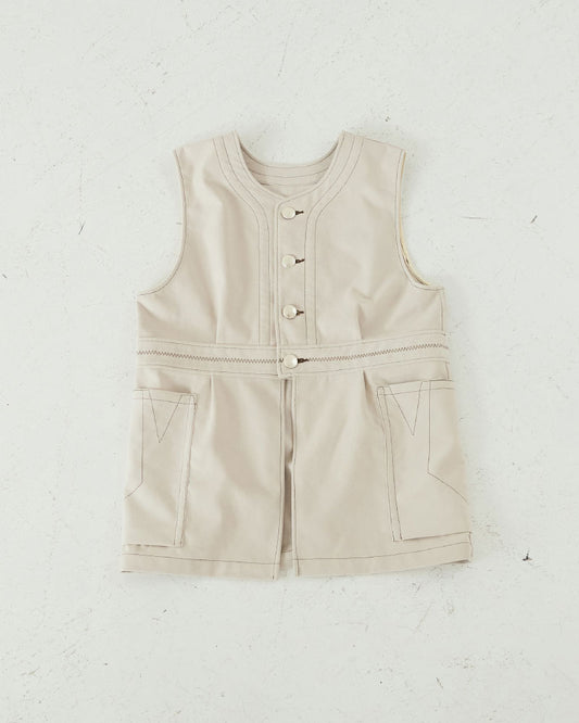 （sold)Geometric Patterned vest/ JöICEADDED /J253VT01