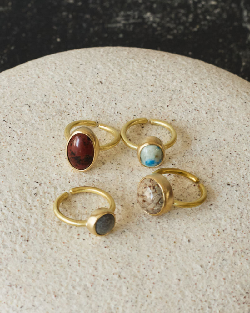 【数量限定】SURUME. /STONE RING