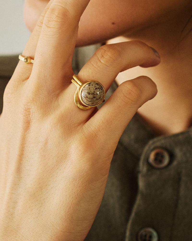 【数量限定】SURUME. /STONE RING