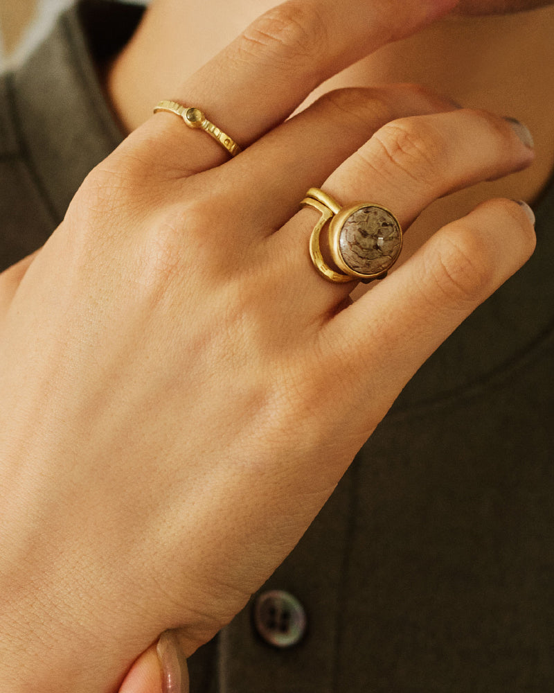 【数量限定】SURUME. / Small stone Ring