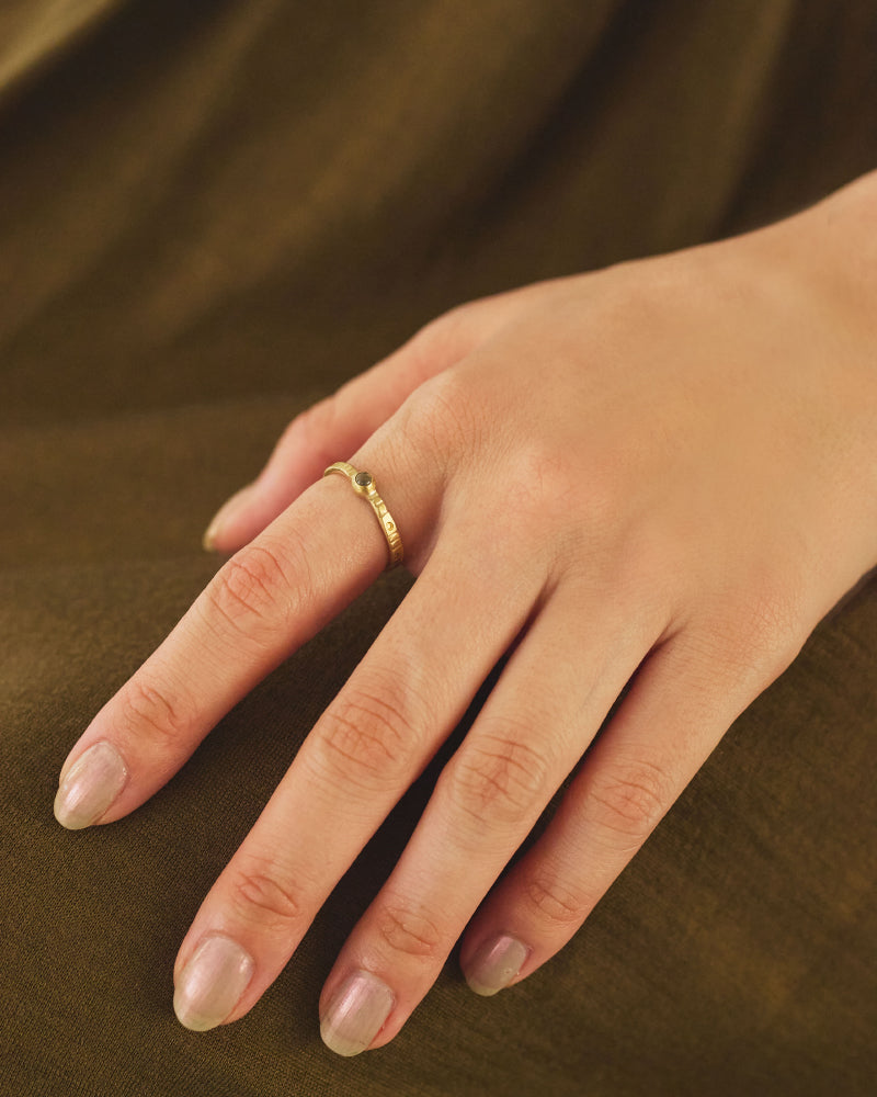 【数量限定】SURUME. / Small stone Ring