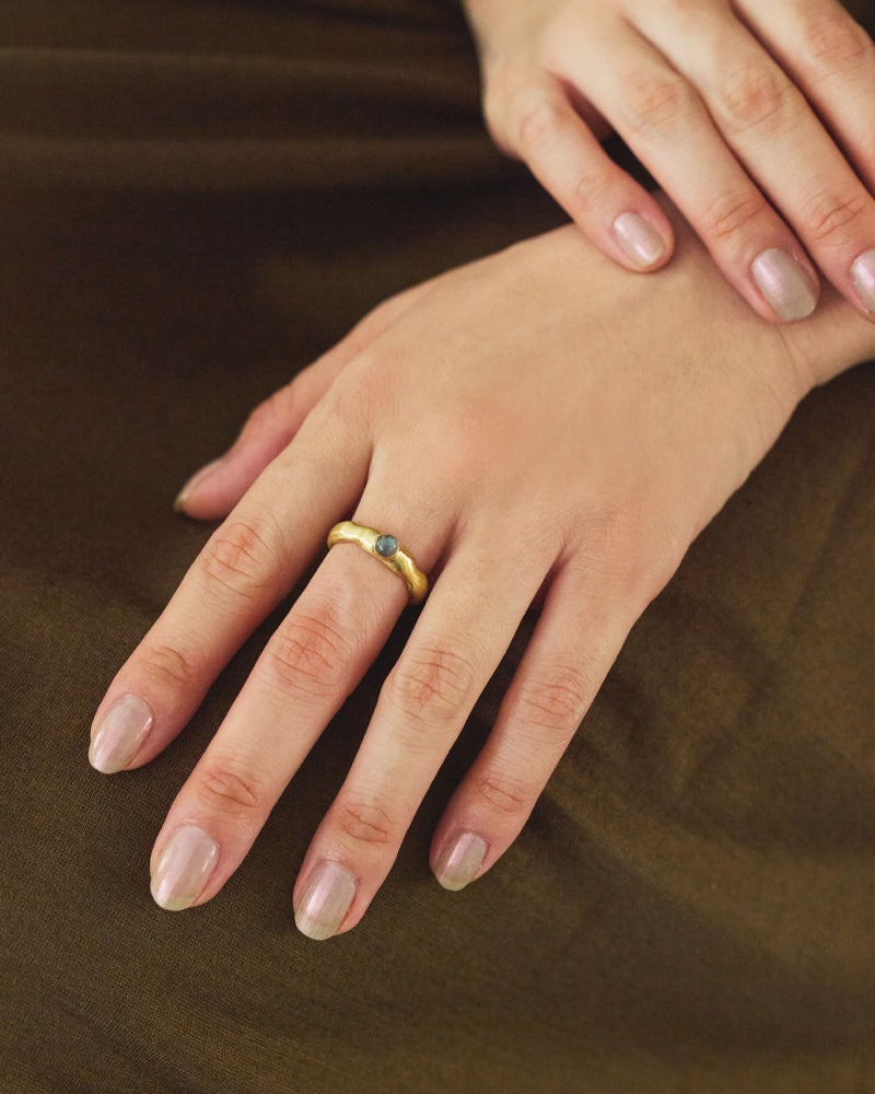 【受注】SURUME. /Awa Stone Ring Ring