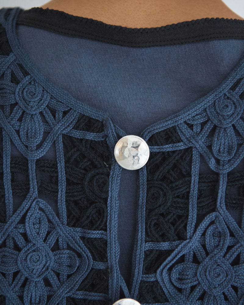 【予約】Embroidered Vest/ JöICEADDED /J261VT02