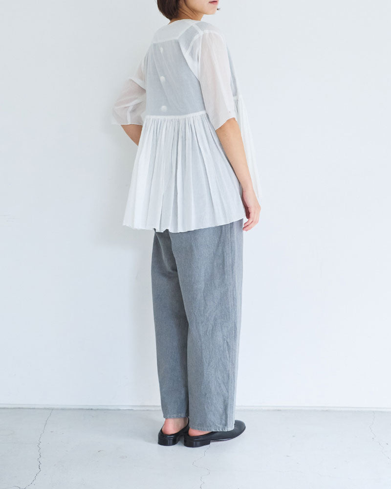 【予約】Bloom Geometry Blouse/ JöICEADDED /J261SH01/サイズ１