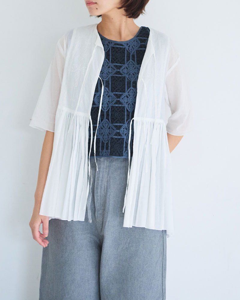 Embroidered Vest/ JöICEADDED /J261VT02