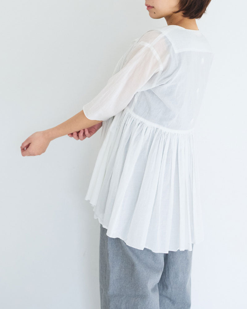 【予約】Bloom Geometry Blouse/ JöICEADDED /J261SH01/サイズ１