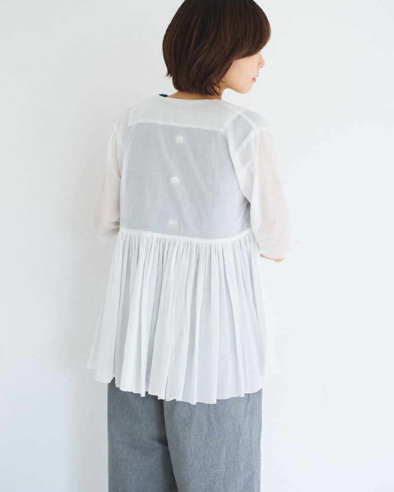 【予約】Bloom Geometry Blouse/ JöICEADDED /J261SH01/サイズ１