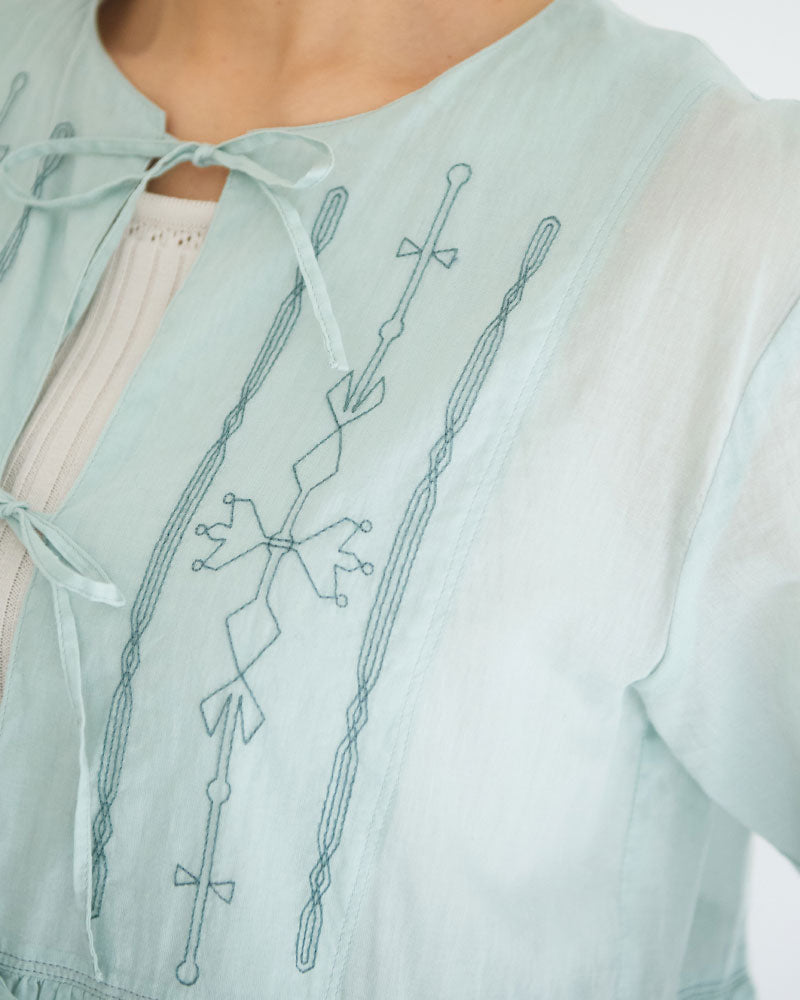 【予約】Bloom Geometry Blouse/ JöICEADDED /J261SH01/サイズ１