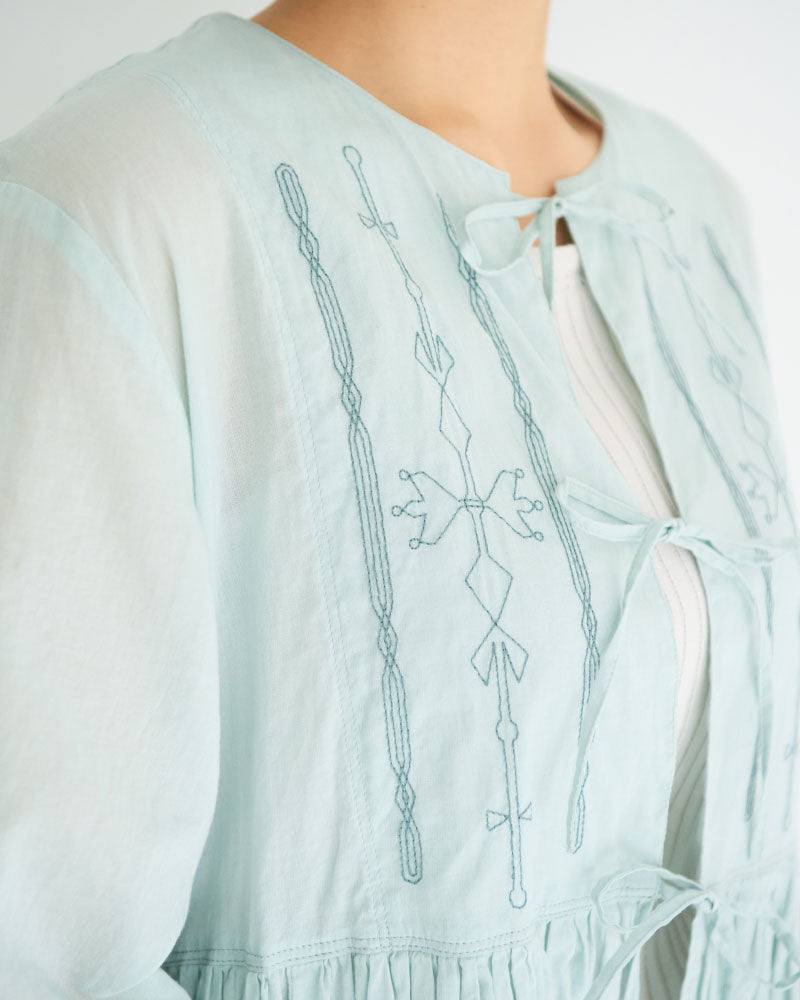 【予約】Bloom Geometry Blouse/ JöICEADDED /J261SH01/サイズ１