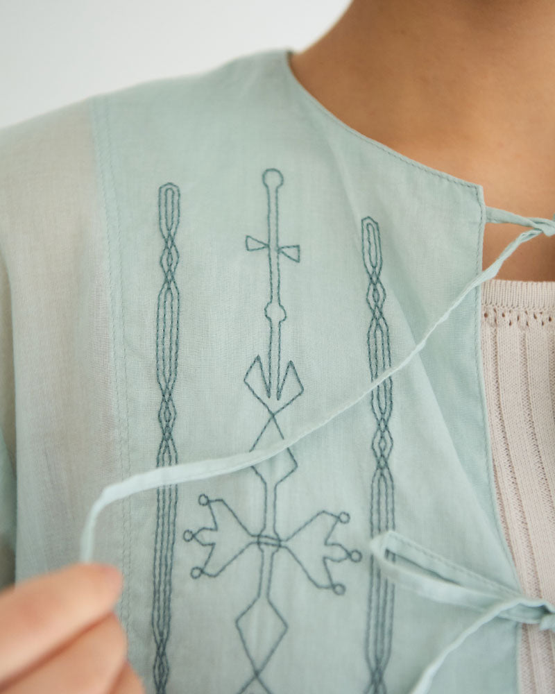 【予約】Bloom Geometry Blouse/ JöICEADDED /J261SH01/サイズ１