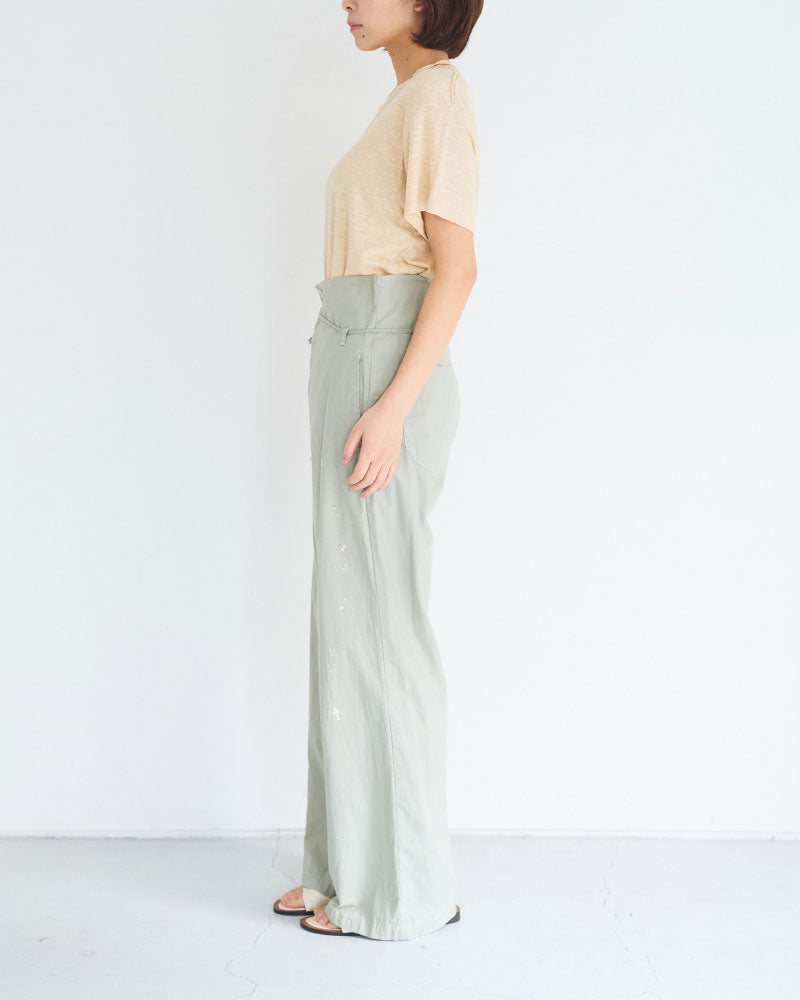 【予約】Leaves Embroidered Pants/ JöICEADDED /J261PT01/サイズ1