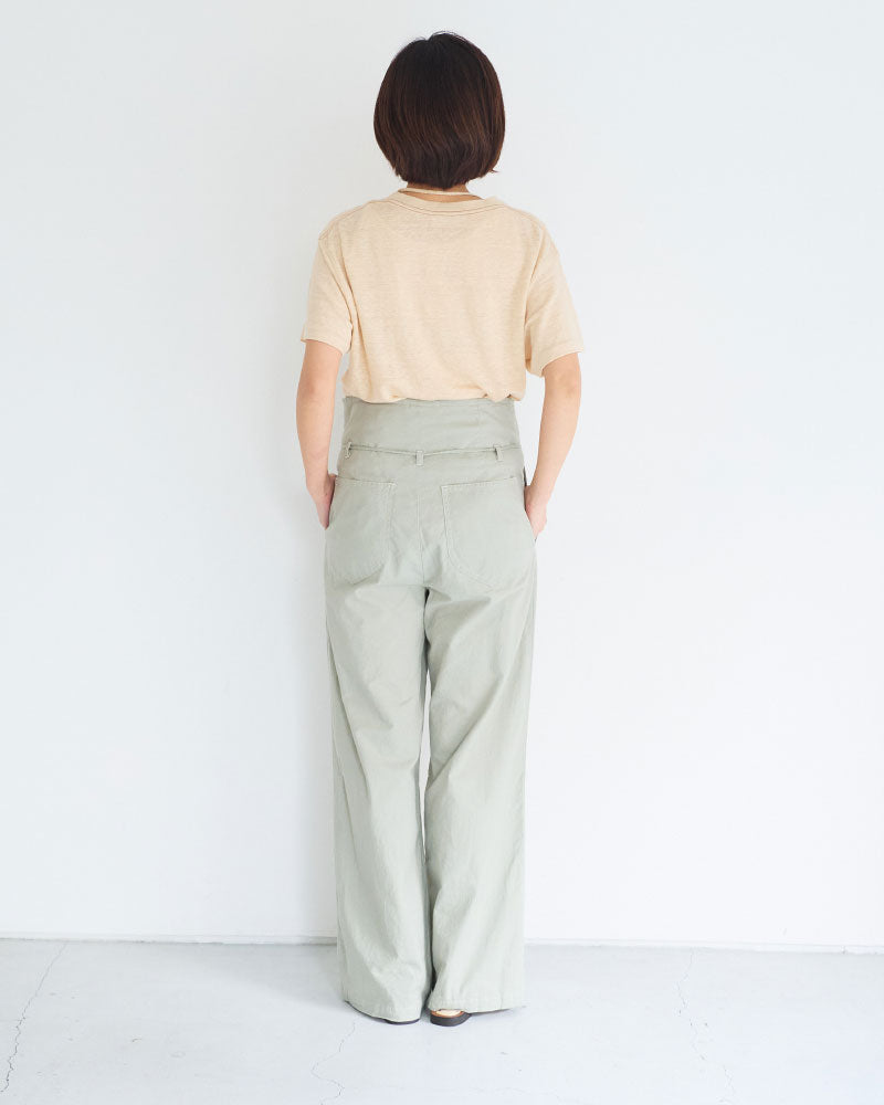 【予約】Leaves Embroidered Pants/ JöICEADDED /J261PT01/サイズ1