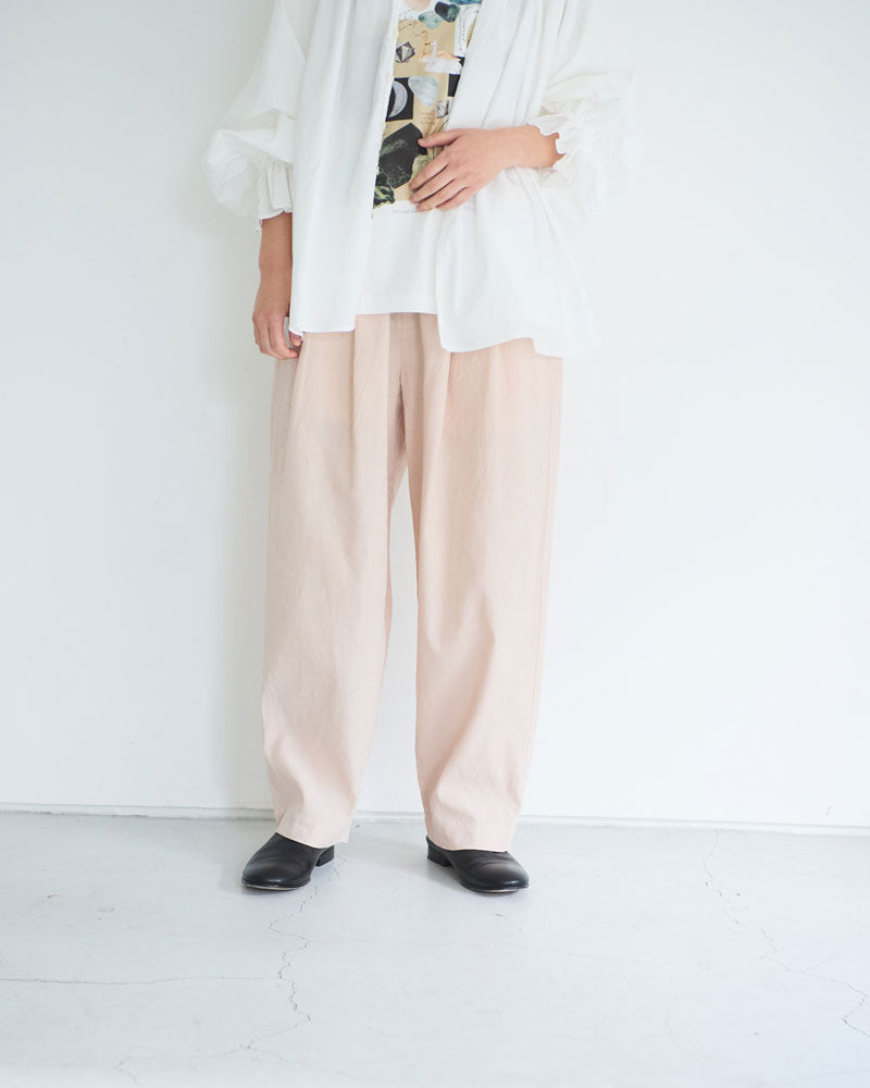 トリプルワッシャーLC タックイージーパンツ/UNIVERSALTISSU/UT260PT007