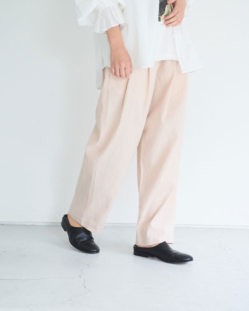 トリプルワッシャーLC タックイージーパンツ/UNIVERSALTISSU/UT260PT007