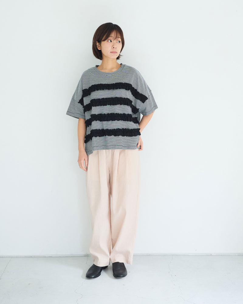 トリプルワッシャーLC タックイージーパンツ/UNIVERSALTISSU/UT260PT007