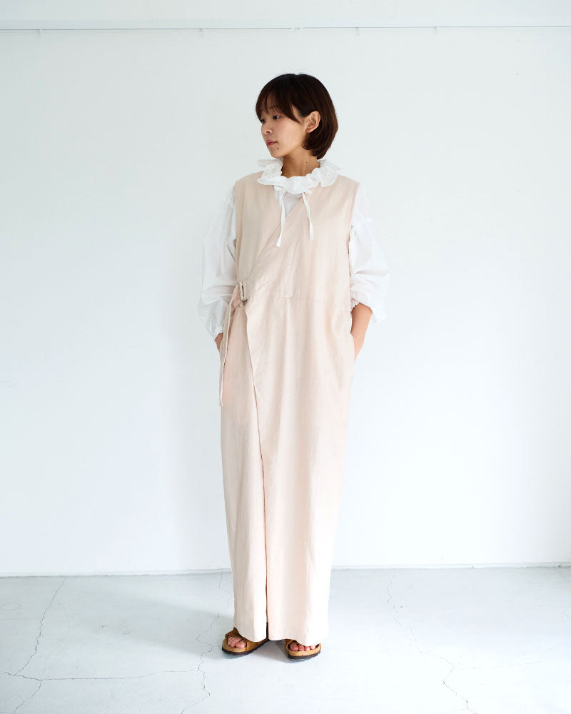 トリプルワッシャーLC ラップキュロットサロペットパンツ/UNIVERSALTISSU/UT260PT006