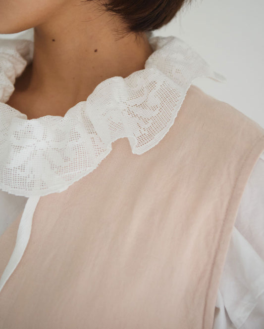 ナチュラルタイプライターイタリアンフィレレース2WAYブラウス/UNIVERSALTISSU/US254BL021