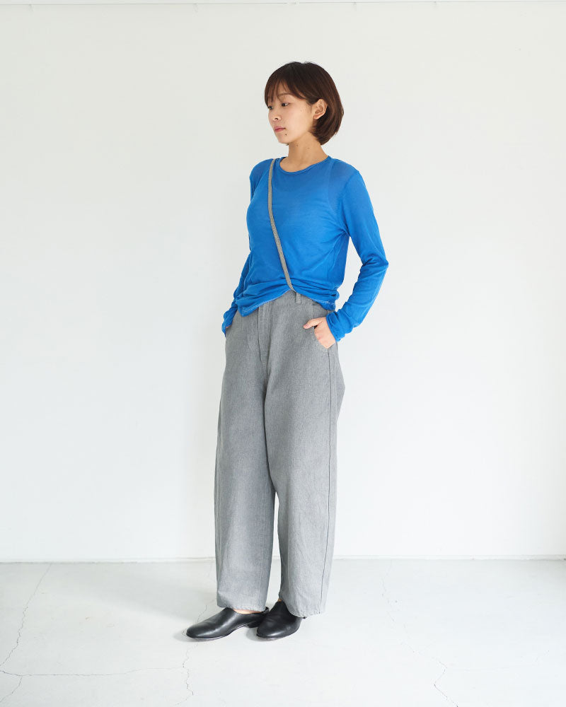 シアー長袖カットソー/YULA/Y L 25-T003