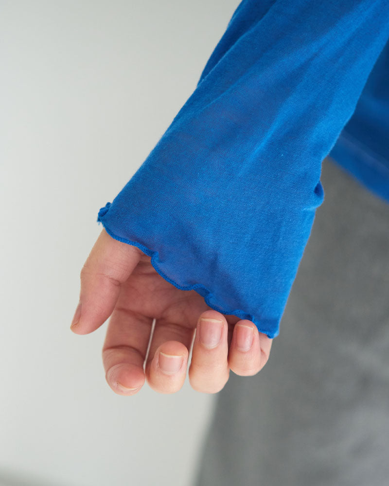 シアー長袖カットソー/YULA/Y L 25-T003