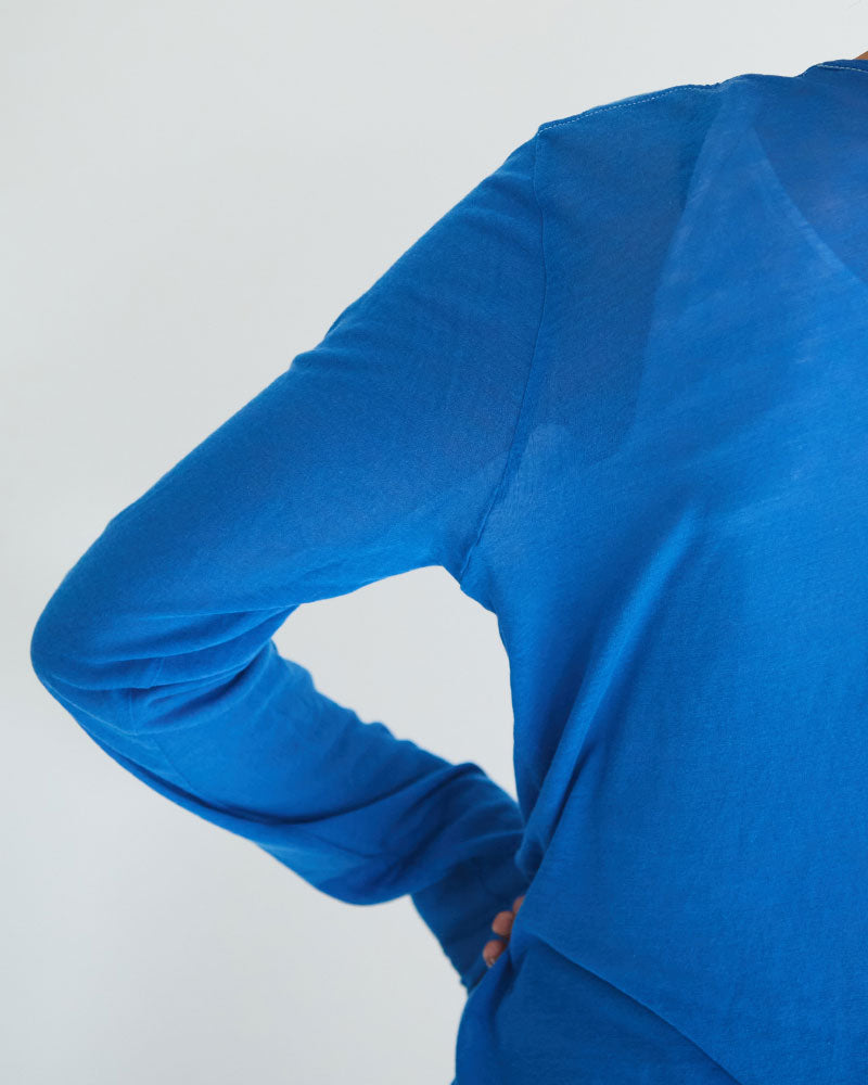 シアー長袖カットソー/YULA/Y L 25-T003