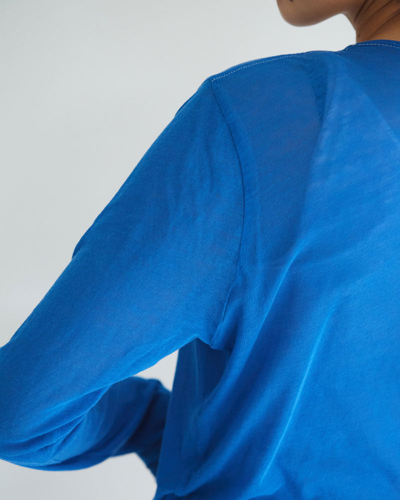 シアー長袖カットソー/YULA/Y L 25-T003