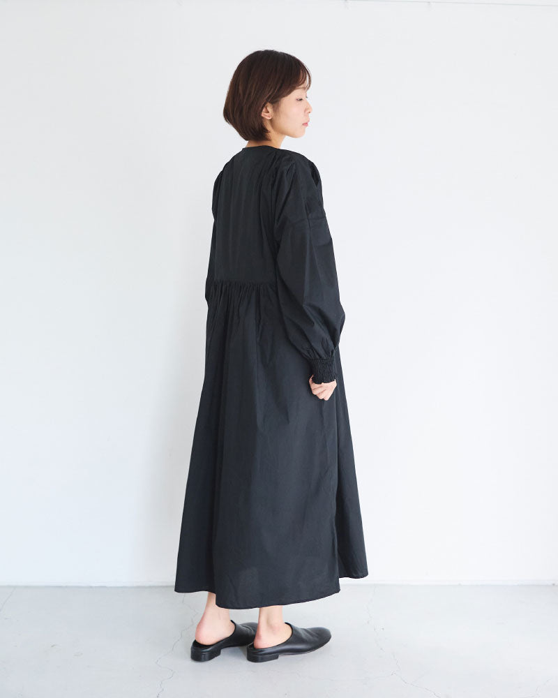 ナチュラルタイプライター/ストライプ　カシュクールギャザーワンピース/UNIVERSALTISSU/UT260OP002