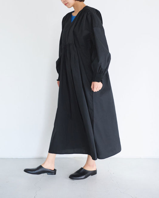 ナチュラルタイプライター/ストライプ　カシュクールギャザーワンピース/UNIVERSALTISSU/UT260OP002