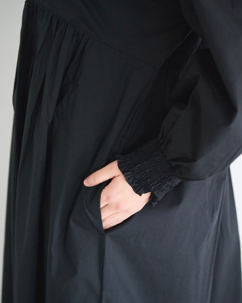 ナチュラルタイプライター/ストライプ　カシュクールギャザーワンピース/UNIVERSALTISSU/UT260OP002