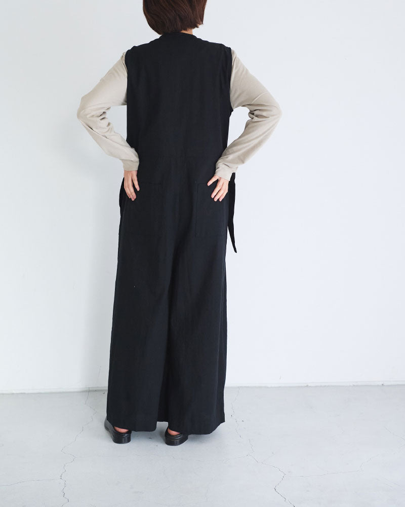 トリプルワッシャーLC ラップキュロットサロペットパンツ/UNIVERSALTISSU/UT260PT006