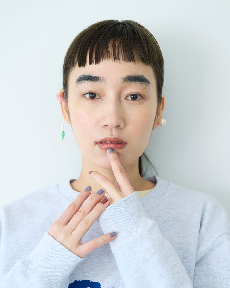nemunemu　一粒イヤーカフ(14mm 片耳）