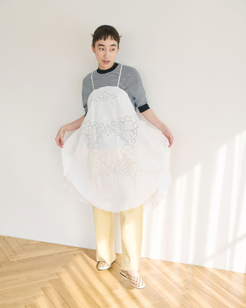 circular dron work tablecloth camisole/Hériter/H0-00-3083