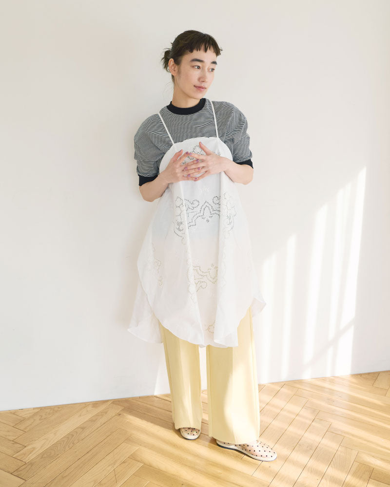 circular dron work tablecloth camisole/Hériter/H0-00-3083