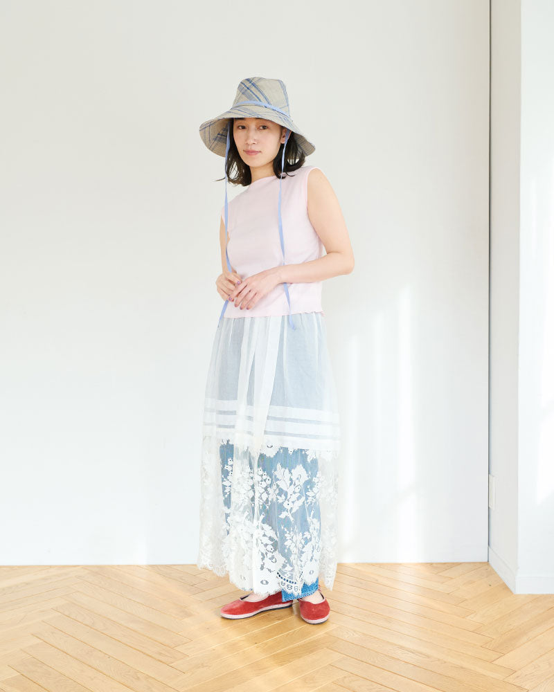 SOFT RIB SLEEVELESS//MEYAME