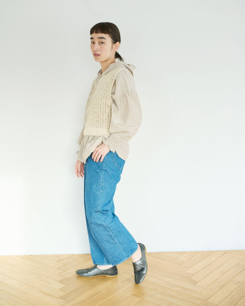 コットンキャプラリネン　フーディー/UNIVERSALTISSU/US260BL034